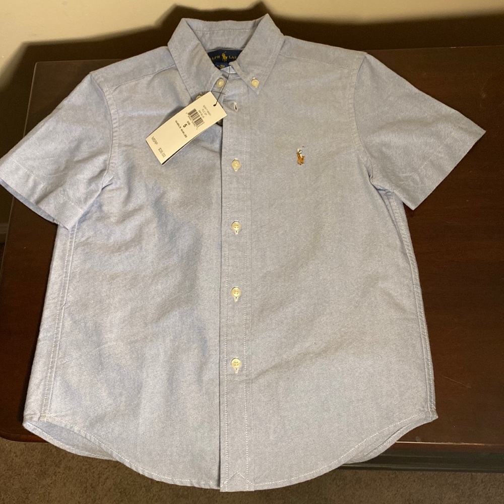 Polo Ralph Lauren Button Down shirt Sz 5 Boys